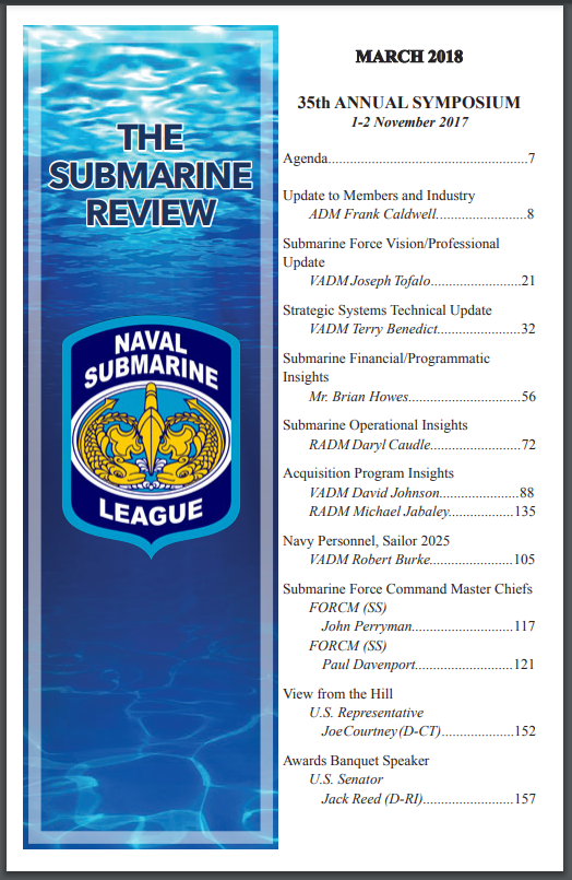 UNITED STATES SUBMARINE FORCE: GETTING FASTER MR. BRIAN HOWES